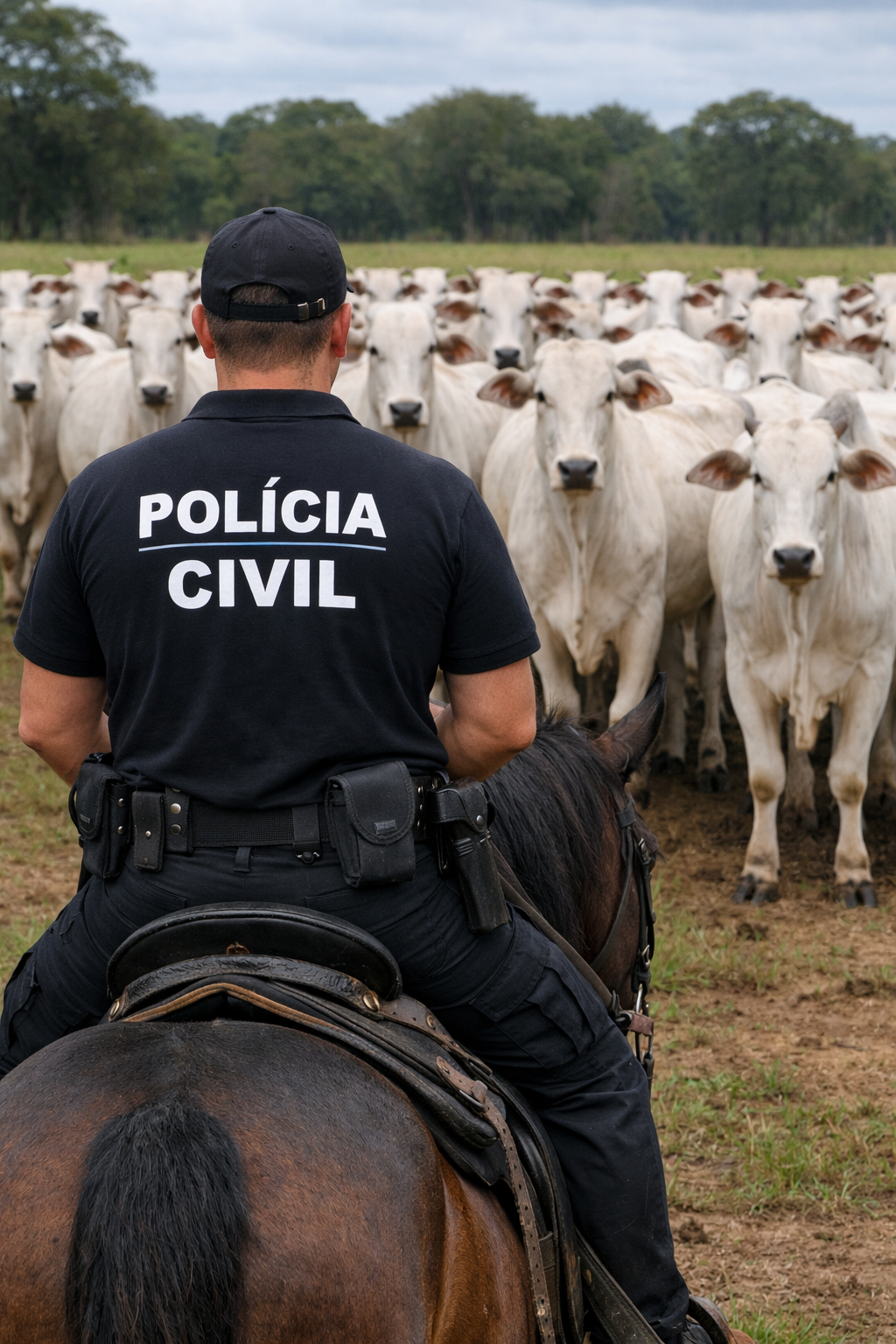 Polícia Civil investiga furto de gado em propriedade rural de Fátima do Sul