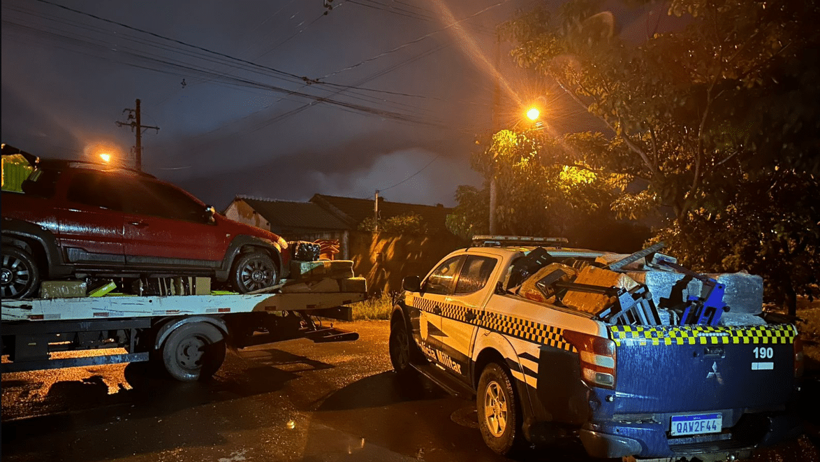 Polícia intercepta depósito do tráfico e apreende 3 toneladas de maconha em Dourados
