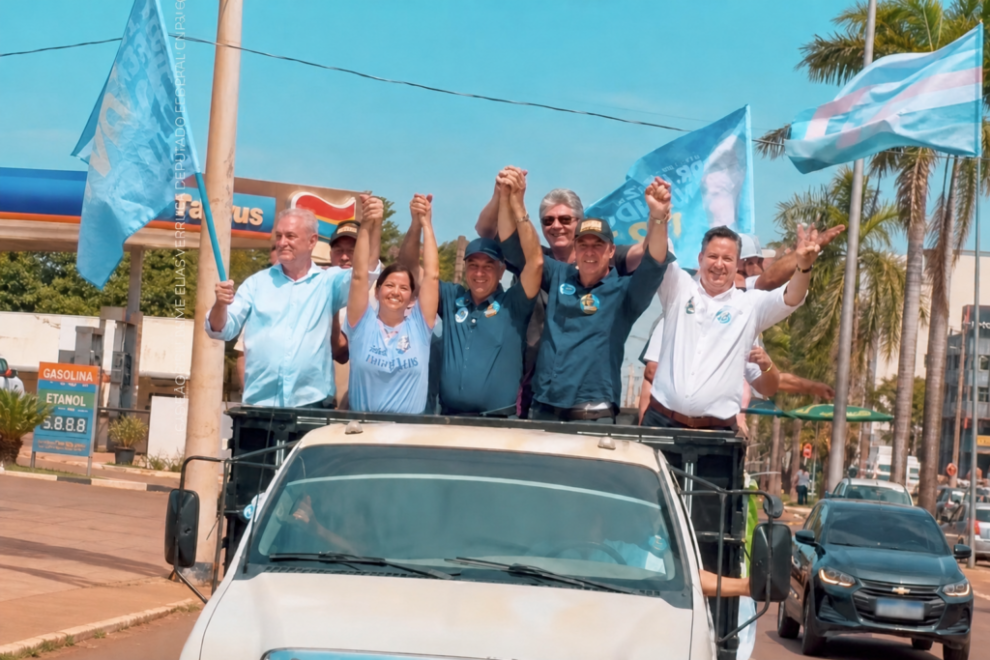 Jaime Verruck participa de carreata em Nova Alvorada do Sul