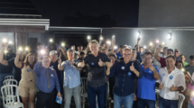 Moradores de Bonito recebem Jaime Verruck e Helio Peluffo