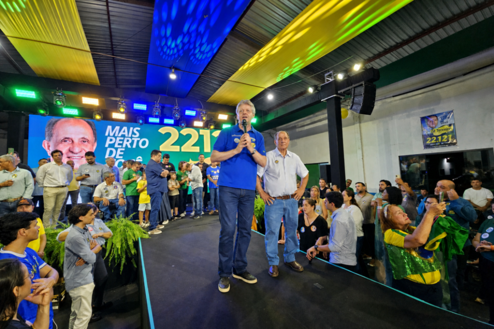 Em Dourados, Jaime Verruck participa do lançamento da campanha de Zé Teixeira