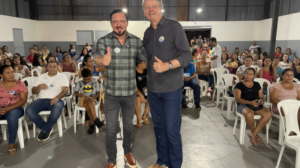 Jaime Verruck e Lucas de Lima se reúnem com moradores da região norte da Capital