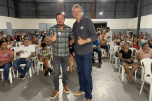 Jaime Verruck e Lucas de Lima se reúnem com moradores da região norte da Capital