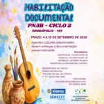 Divulgação da habilitação documental dos agentes culturais da PNAB em Deodápolis
