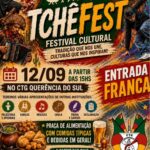 Cartaz de divulgação do THEFEST no CTG Querência do Sul