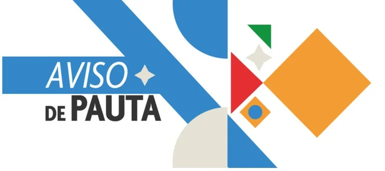 Arte institucional de aviso de pauta divulgada pelo Ministério dos Direitos Humanos e da Cidadania.