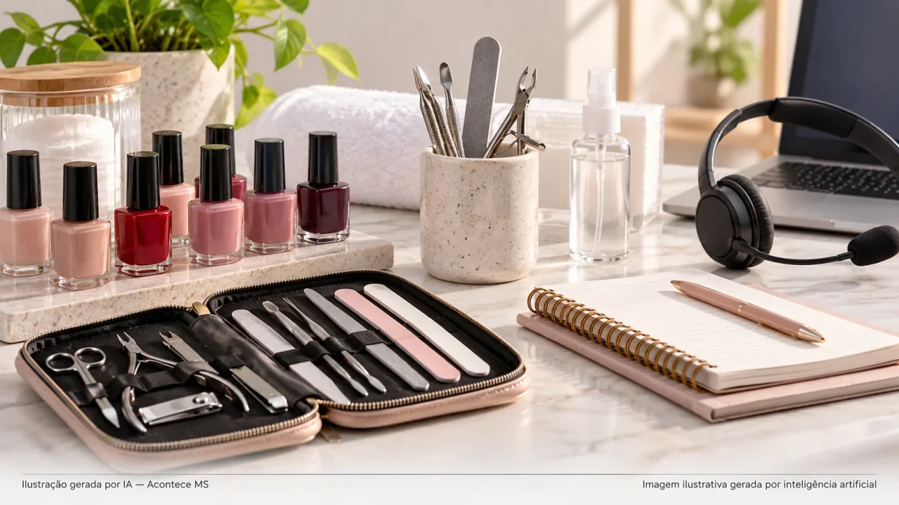 Semu oferece cursos de capacitação profissional em Manicure e Atendimento ao Público