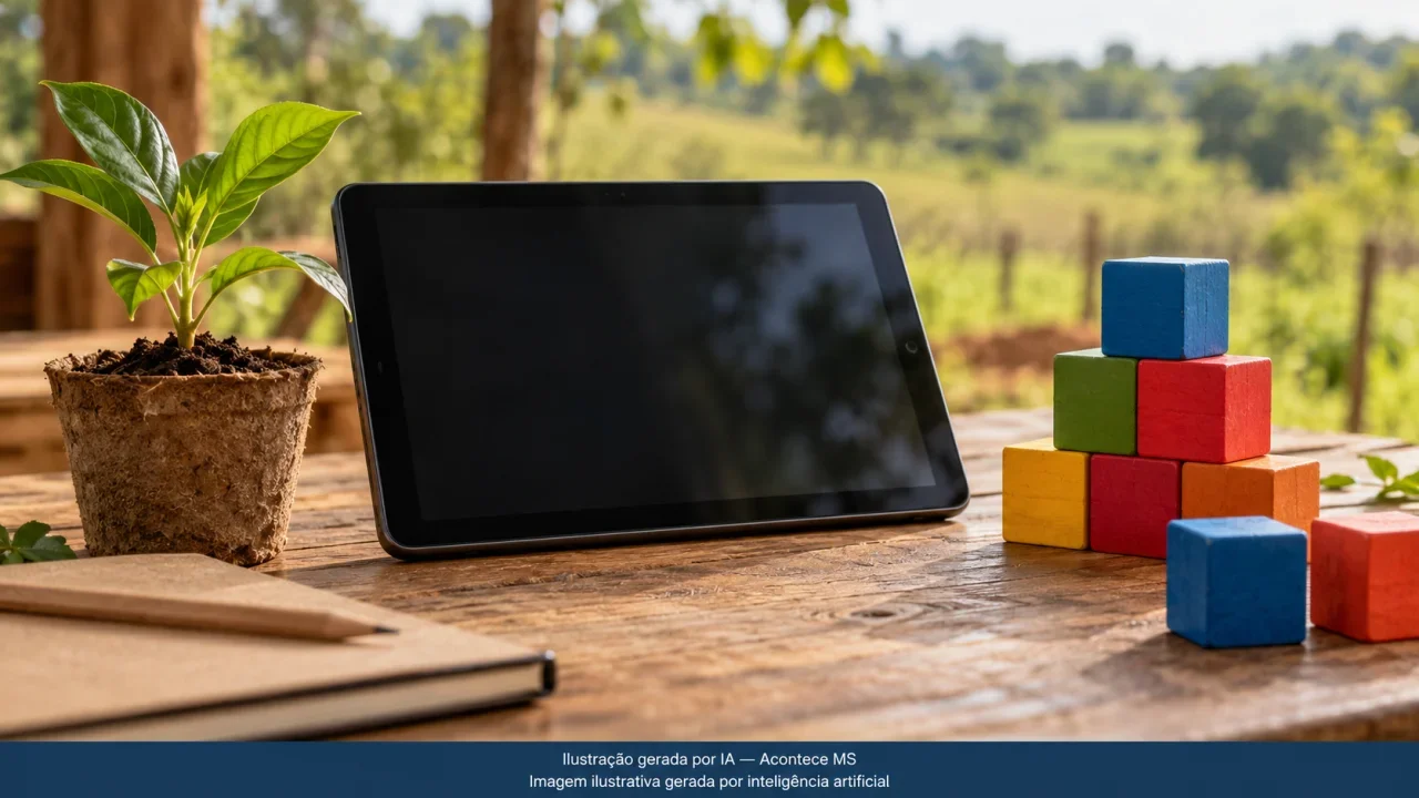 Parktec CG promove hackathon para crianças em escola rural de Campo Grande