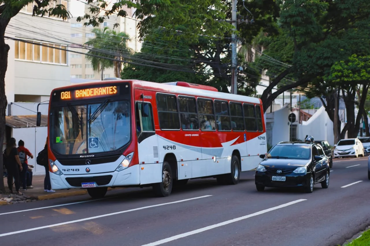 Ônibus do transporte coletivo de Campo Grande em fotografia de arquivo divulgada pela Prefeitura; não identifica a linha 601.